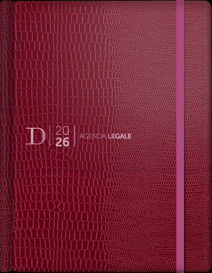 Agenda legale 2026. 15 mesi. Ediz. fuxia - copertina