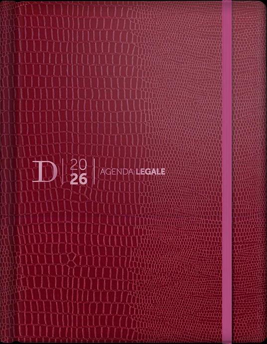 Agenda legale 2026. 15 mesi. Ediz. fuxia - copertina