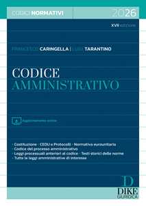 Codice amministrativo 2026. Con Aggiornamento online