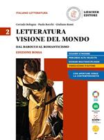 Letteratura visione del mondo. Ediz. rossa. Con e-book. Con espansione online. Vol. 2: Dal barocco al romanticismo