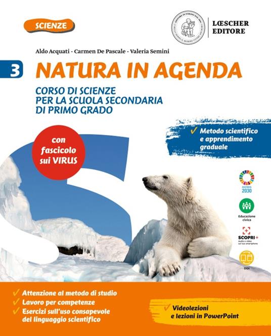  Natura in agenda. Con fascicolo virus. Con e-book. Con espansione online. Vol. 3