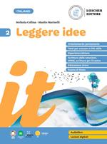 Leggere idee. Con Letteratura. Per la Scuola media. Vol. 2
