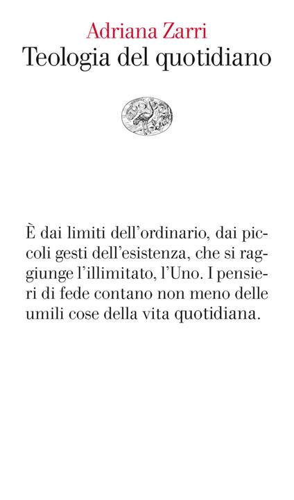 Teologia del quotidiano - Adriana Zarri - ebook