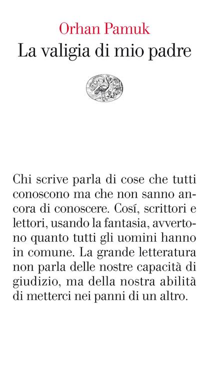La valigia di mio padre - Orhan Pamuk,Semsa Gezgin - ebook