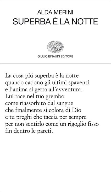 Superba è la notte - Alda Merini,A. Borsani - ebook
