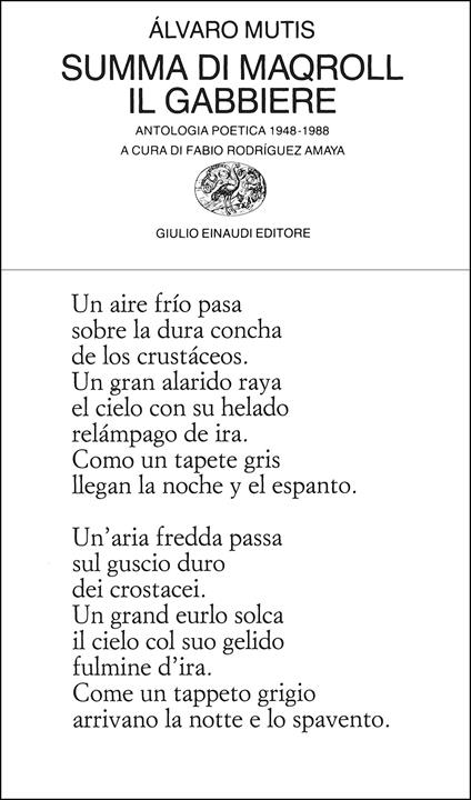 Summa di Maqroll il gabbiere - Álvaro Mutis,Fabio Rodríguez Amaya - ebook