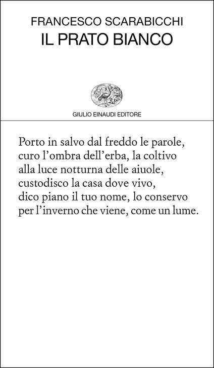 Il prato bianco - Francesco Scarabicchi - ebook