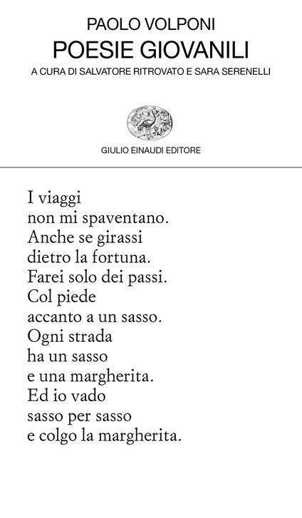 Poesie giovanili - Paolo Volponi,Salvatore Ritrovato,Sara Serenelli - ebook