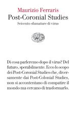 Post-coronial studies. Seicento sfumature di virus