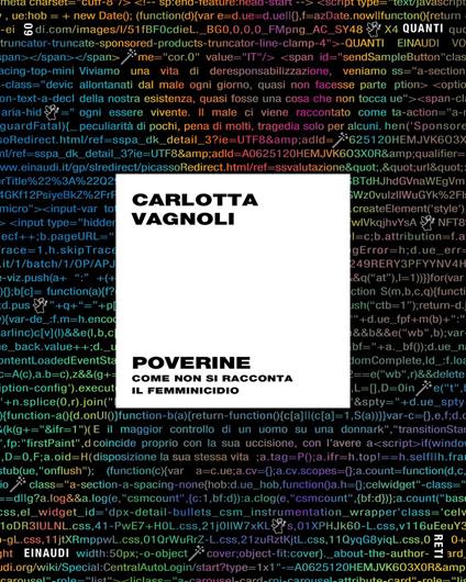 Poverine. Come non si racconta il femminicidio - Carlotta Vagnoli - ebook