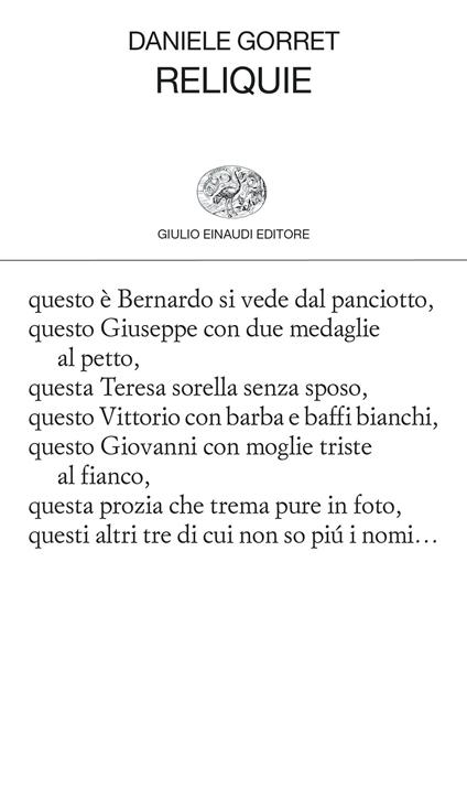 Reliquie - Daniele Gorret - ebook