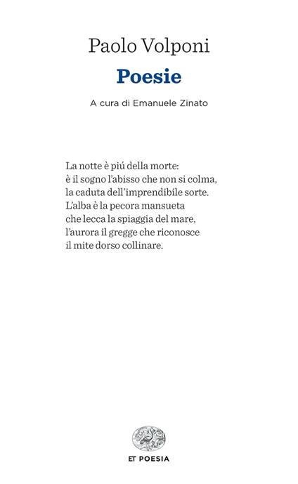 Poesie - Paolo Volponi,Emanuele Zinato - ebook