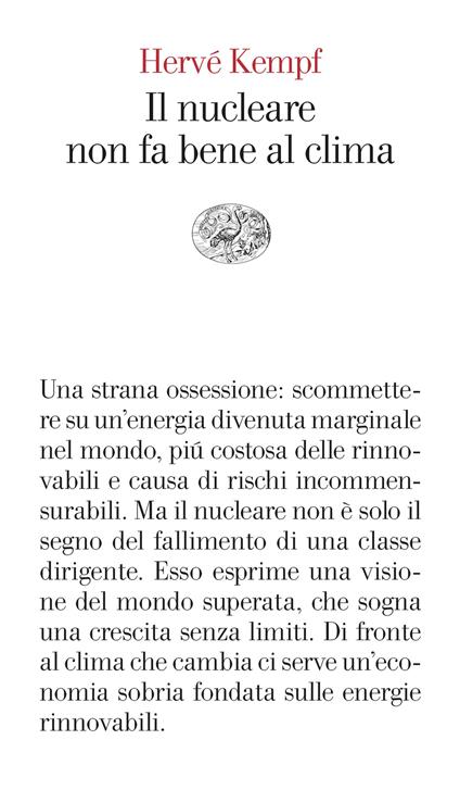 Il nucleare non fa bene al clima - Hervé Kempf,Emanuela Braida - ebook