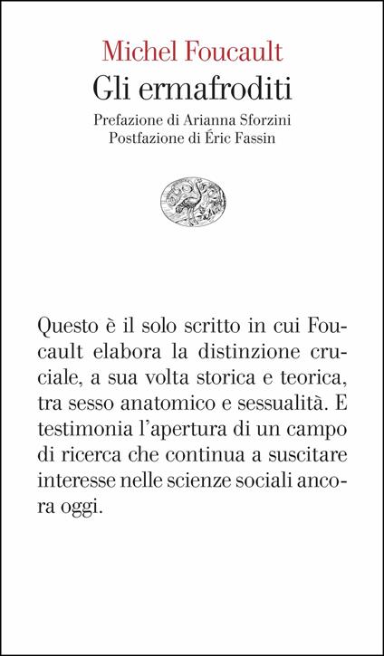 Gli ermafroditi - Michel Foucault,Duccio Sacchi - ebook