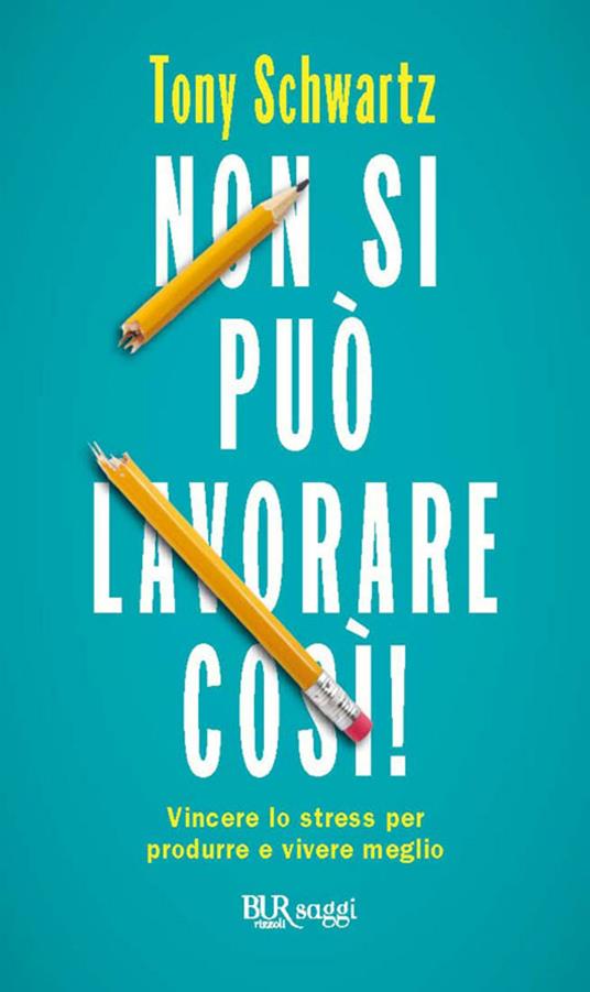 Non si può lavorare così! Vincere lo stress per produrre e vivere meglio - Jean Gomes,Catherine McCarthy,Tony Schwartz,E. Scaccia - ebook