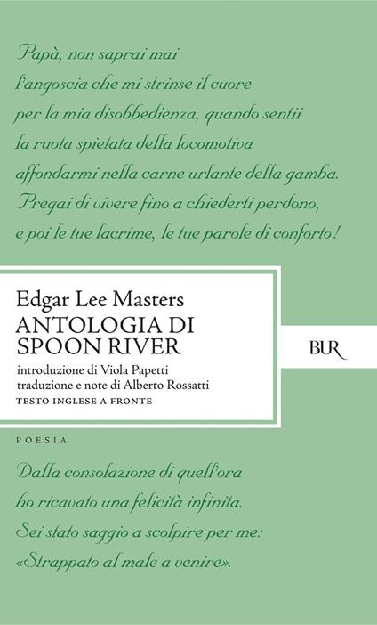 Antologia di Spoon River. Testo inglese a fronte - Edgar Lee Masters,Alberto Rossatti - ebook