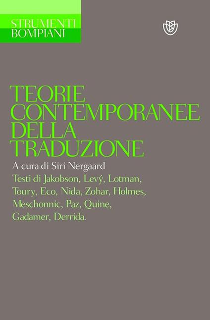 Teorie contemporanee della traduzione - Siri Nergaard - ebook