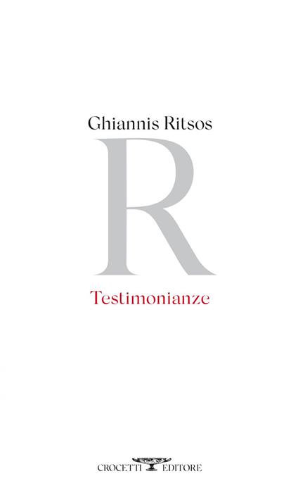 Testimonianze - Ghiannis Ritsos - ebook