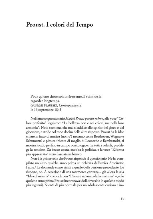 Proust. I colori del tempo - Eleonora Marangoni - ebook - 2