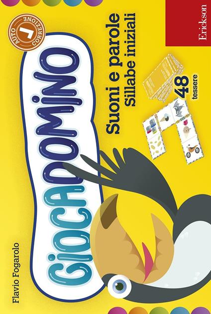 Suoni e parole. Sillabe iniziali. Giocadomino - Flavio Fogarolo - copertina