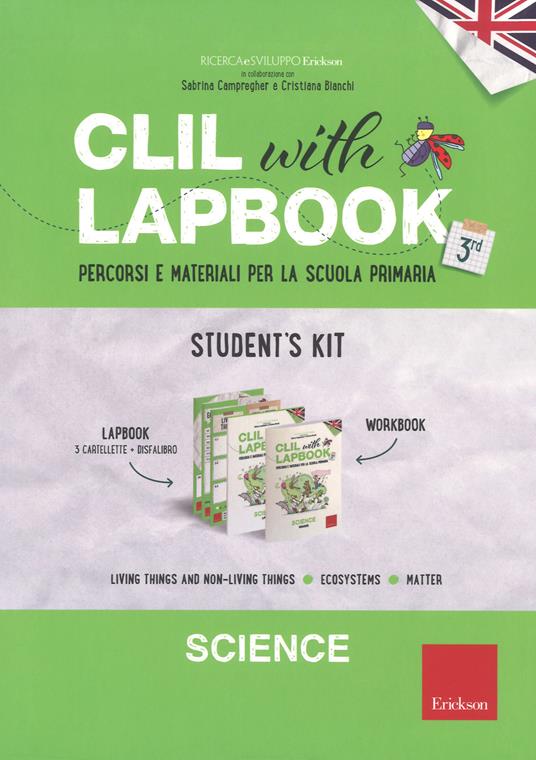 CLIL with lapbook. Science. Terza. Student's kit - copertina