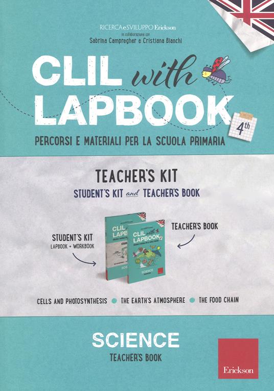 CLIL with lapbook. Science. Quarta. Teacher's kit - copertina