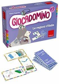 Le regioni d'Italia. Giocadomino - Flavio Fogarolo - copertina