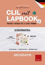 CLIL mit Lapbook 4. Geografie. Lehrermaterial. Per la Scuola elementare