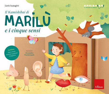 Il kamishibai di Marilù e i cinque sensi - Carlo Scataglini - copertina