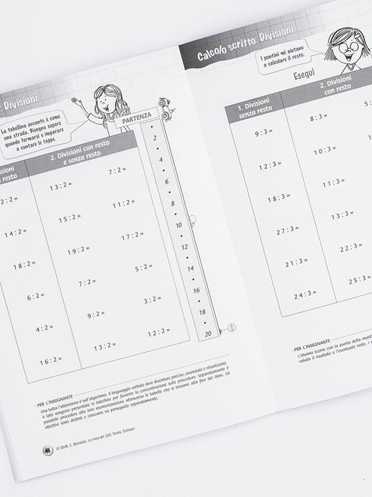 La linea del 100. Metodo analogico per l'apprendimento della matematica.  Con strumento - Camillo Bortolato - Libro Erickson 2008, Materiali di  recupero e sostegno