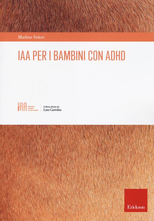 IAA per i bambini con ADHD - Marlene Vettori - copertina