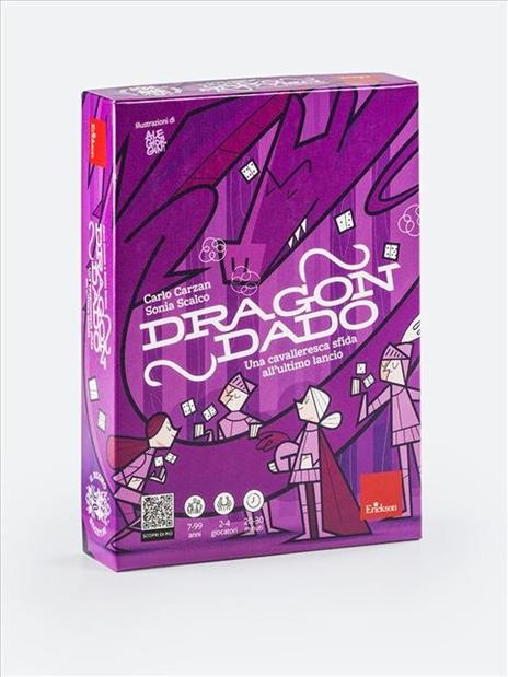 Dragondado. Sfide matematiche nell'arena dei cavalieri - Sonia Scalco,Carlo Carzan - copertina