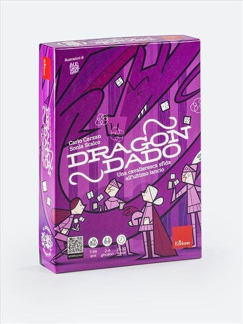 Dragondado. Sfide matematiche nell'arena dei cavalieri - Sonia Scalco,Carlo Carzan - copertina