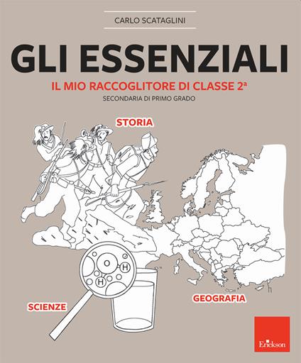 Gli essenziali. Il mio raccoglitore di classe 2ª. Secondaria di primo grado - Carlo Scataglini - copertina