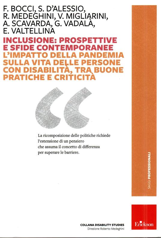 Inclusione. Prospettive e sfide contemporanee - copertina