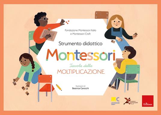 Tavola della moltiplicazione. Strumento didattico Montessori - copertina