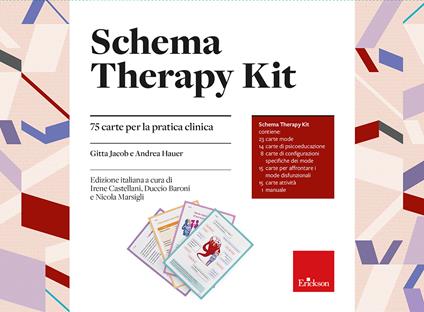 Schema Therapy Kit. 75 carte per la pratica clinica - Andrea Hauer,Gitta Jacob - copertina