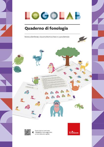 Logolab. Quaderno di fonologia - Monica Benfenati,Azzurra Morrocchesi,Laura Bertolo - copertina