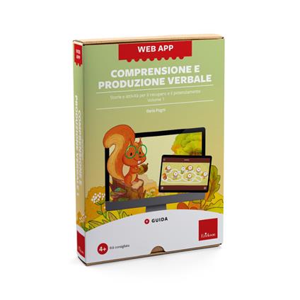 Comprensione e produzione verbale. Storie e attività per il recupero e il potenziamento. Web app. Con software. Vol. 1 - Ilaria Pagni - copertina