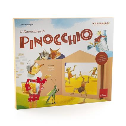 Il kamishibai di Pinocchio - Carlo Scataglini - copertina