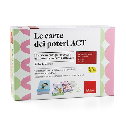 Le carte dei poteri ACT. Uno strumento per crescere con consapevolezza e coraggio - Sacha Rombouts - copertina
