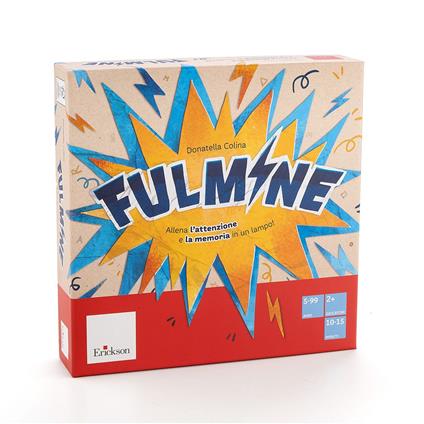 Fulmine. Allena l'attenzione e la memoria in un lampo! - Donatella Colina - copertina