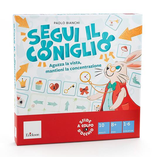 Segui il coniglio. Aguzza la vista, mantieni la concentrazione - Paolo Bianchi - copertina