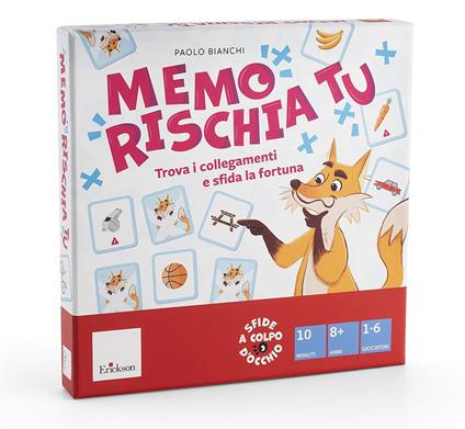 Memo rischia Tu. Trova i collegamenti e sfida la fortuna - Paolo Bianchi - copertina