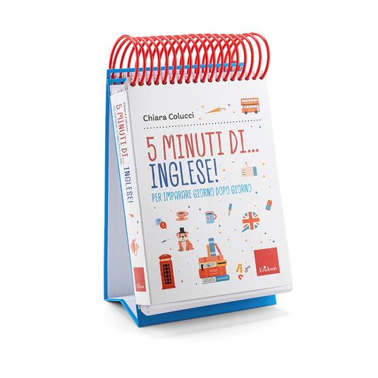 5 minuti di... inglese! Per imparare giorno dopo giorno - Chiara Colucci - copertina
