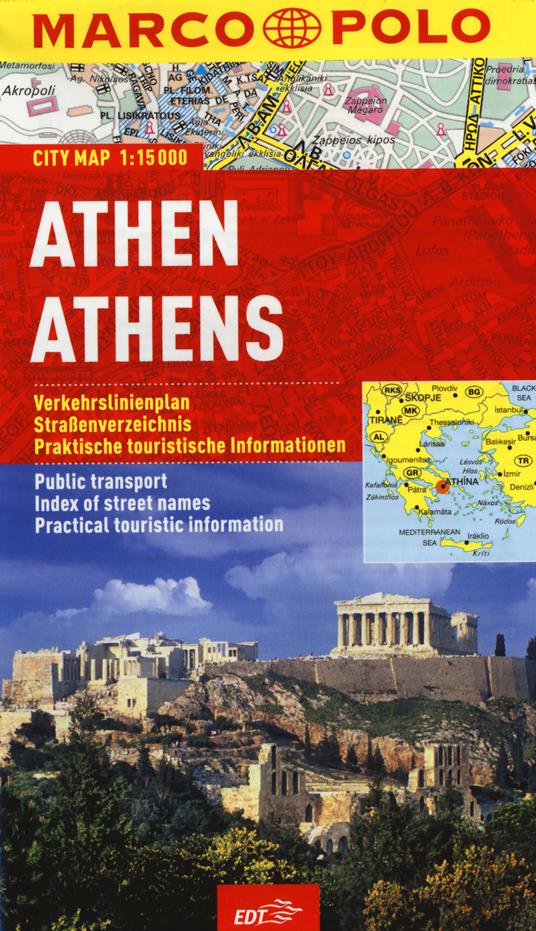 Atene 1:15.000 - copertina
