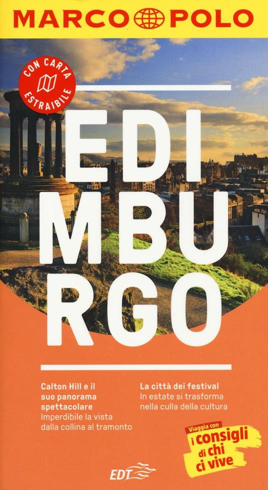 Edimburgo. Con atlante stradale e carta estraibile della città - Martin Müller - copertina