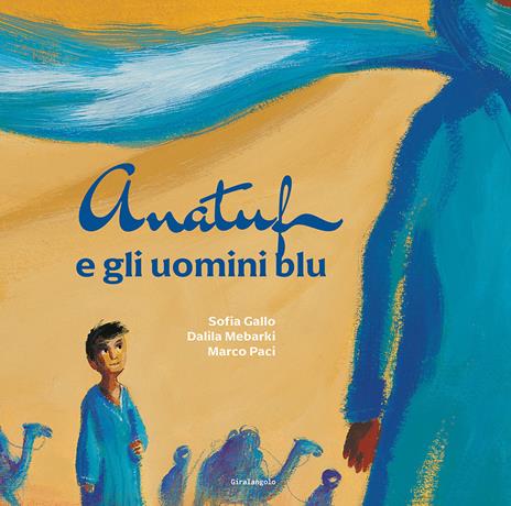 Anatuf e gli uomini blu - Sofia Gallo,Dalila Mebarki - copertina