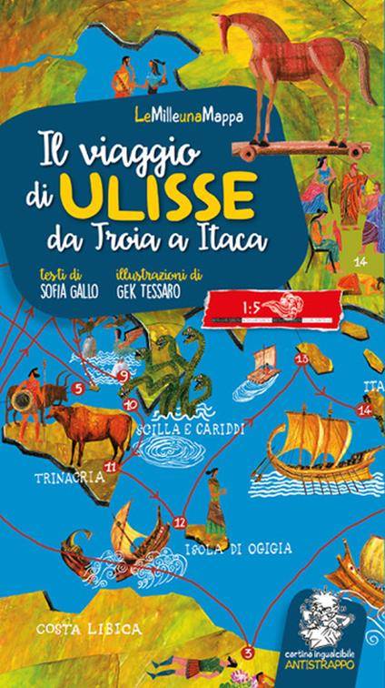 Il viaggio di Ulisse. Da Troia a Itaca. Ediz. a colori - Sofia Gallo - copertina