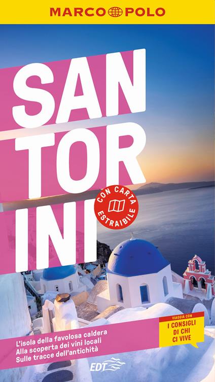Santorini. Con Carta geografica ripiegata - Klaus Bötig - copertina